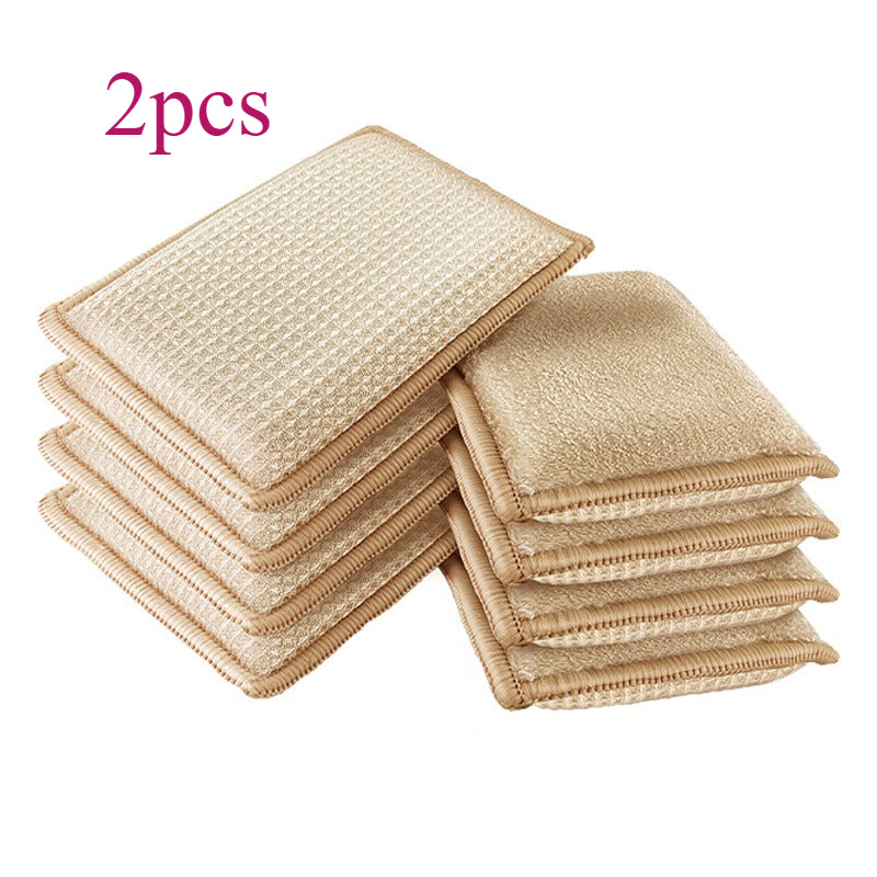 Household Cleaning Model, Sponge Wipe, Strong Stain Removal Brush Bowl Artifact, Suitable for Stove Sink Light Oil Cleaning Scene