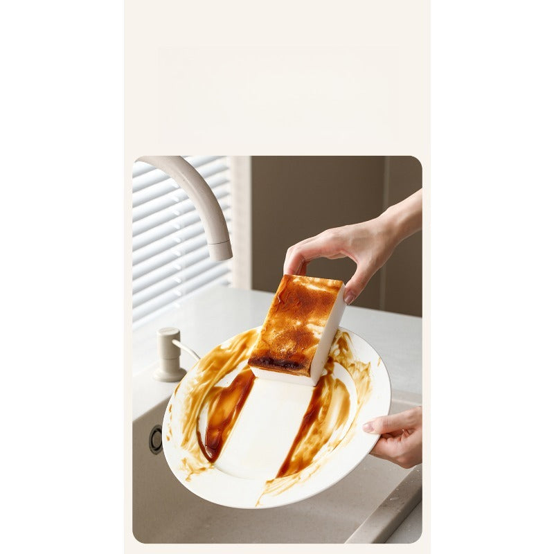 4\u002F5\u002F6pcs Nano Sponge, Magic Wipe, Magic Scouring Pad, Dishwashing Sponge, Stain Removal and Cleaning Magic Wipe