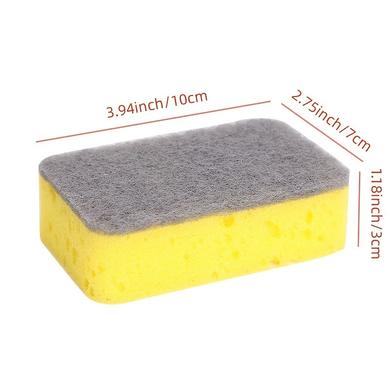 Rounded-corner Scouring Pad, Seaweed Sponge, Zien Cleaning Products, Household Kitchen Dishwashing Cleaning Sponge