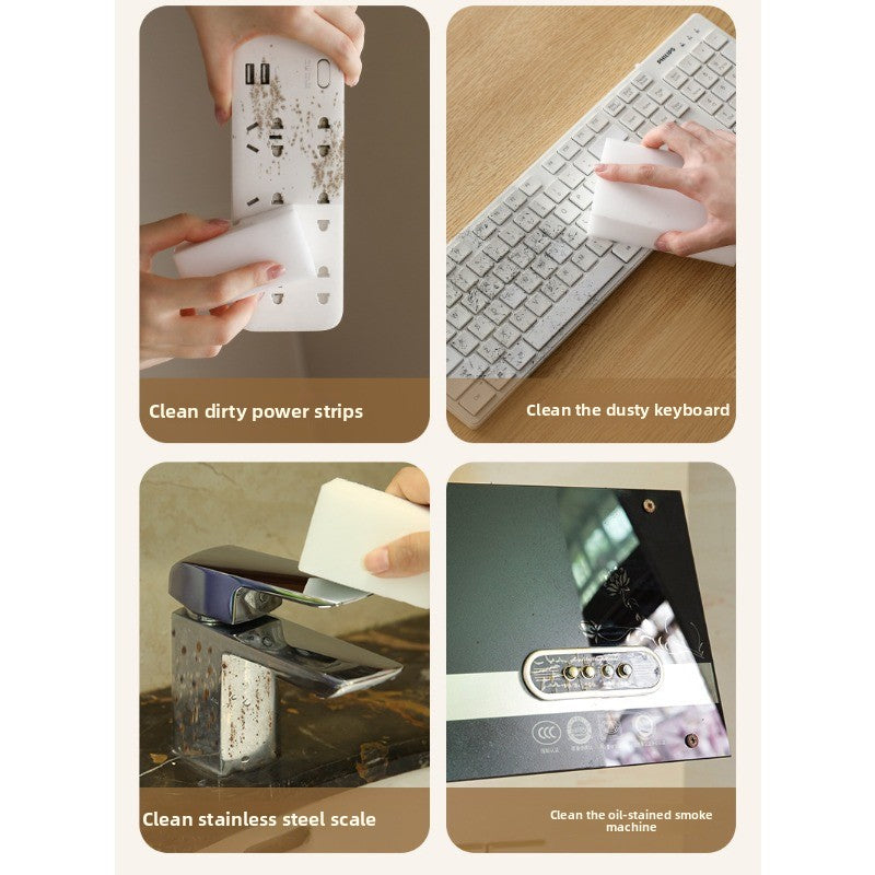 4\u002F5\u002F6pcs Nano Sponge, Magic Wipe, Magic Scouring Pad, Dishwashing Sponge, Stain Removal and Cleaning Magic Wipe