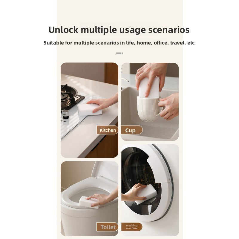 4\u002F5\u002F6pcs Nano Sponge, Magic Wipe, Magic Scouring Pad, Dishwashing Sponge, Stain Removal and Cleaning Magic Wipe